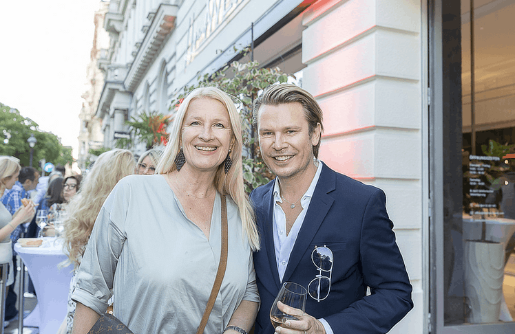 Claudia Stöckl und Adi Weiss