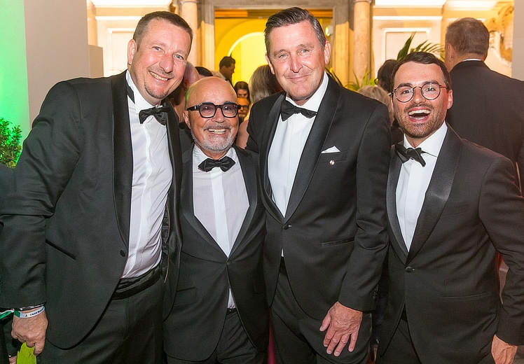Beim Gran Ballo Italiano traf italienisches Dolce Vita auf Wiener Balltradition