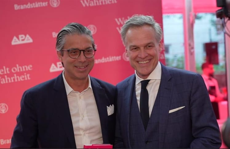 Nikolaus Brandstätter und Tarek Leitner