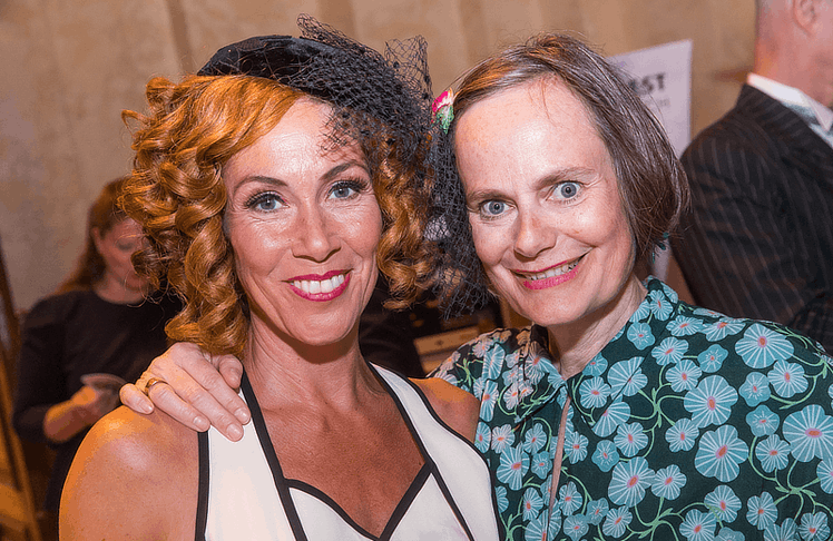 V.l.n.r.: Schauspielerin Adriana Zartl und Regisseurin Nina Blum © LEADERSNET/ D. Mikkelsen 