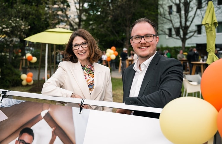 Martina Haas und Gregor Veit