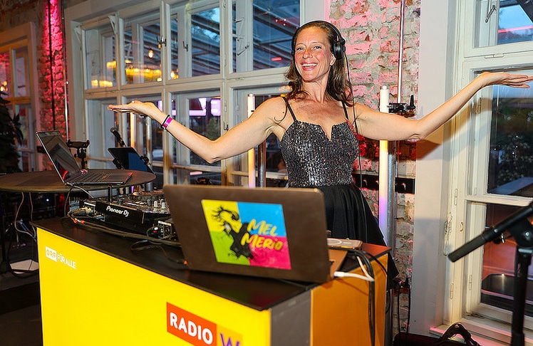DJ Mel Merio sorgte für Stimmung auf der Tanzfläche. © LEADERSNET / G. Langegger