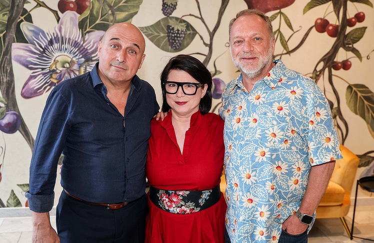 V.l.n.r.: Christoph Fälbl, Claudia Rohnefeld und Reinhard Nowak.