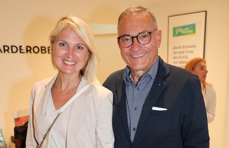 Arrow-Manager Heinz Stiastny mit Ehefrau Michaela.