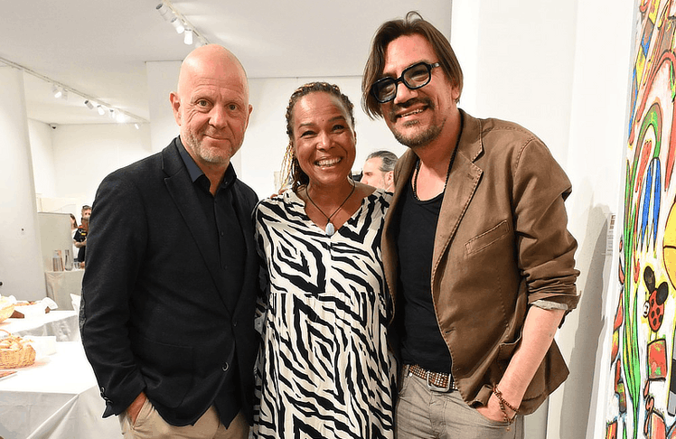 V.l.n.r.: Horst Fallosch, Stella Jones und Christian Stani