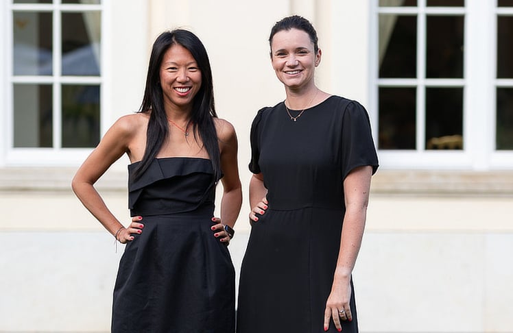 Die beiden Initiatorinnen Sindy Amadei und Victoria Schmied.