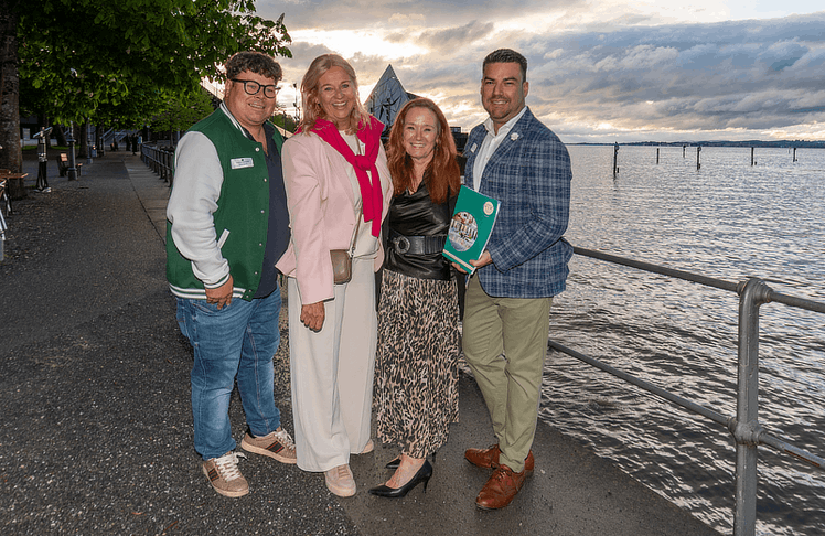V.l.n.r.: Thomas Stranner (RTK Botschafter), Karin Pfeifenberger (RTK Botschafterin), 
Uschi Huber (Geschäftsführerin RTK) und Christian Beckmann (Key Account Manager RTK)
