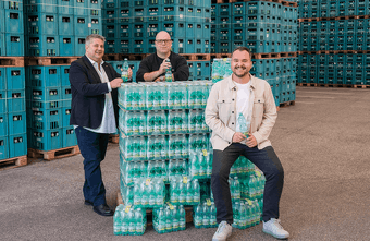 Waldquelle Birne & Holunder neu in der kleinen Flasche