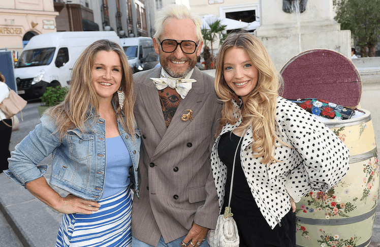 V.l.n.r.: Lizz Görgl, Franz Josef Baur und Chiara Pisati