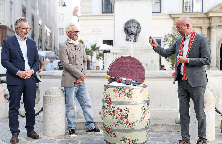 V.l.n.r.: Markus Artner, Franz Josef Baur und Dompfarrer Toni Faber 