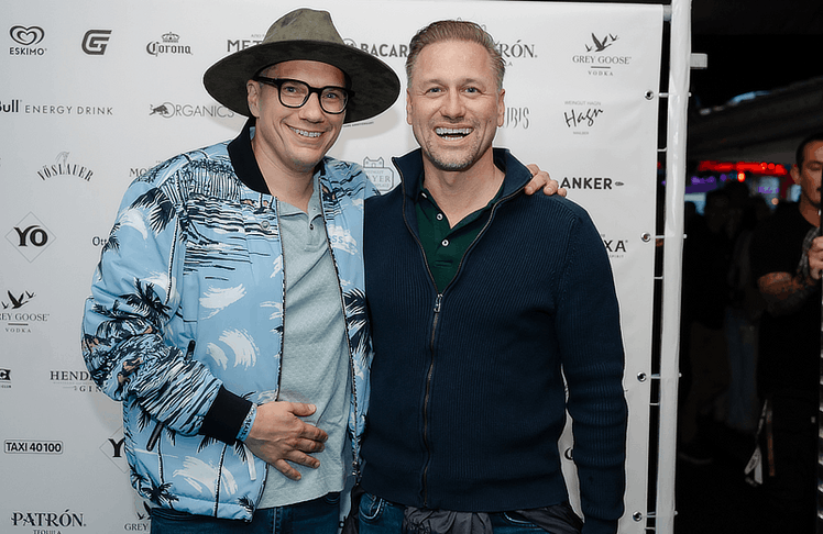 V.l.n.r.: Maximilian Breckner (Chef VCBC) und Florian Czink (CEO Schlumberger)