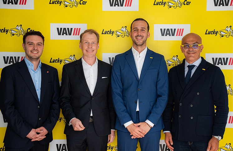 V.l.n.r.: Nedim Hasakovic, Sven Rabe, Mitar Kos und Ossi Matic © Christopher Blank