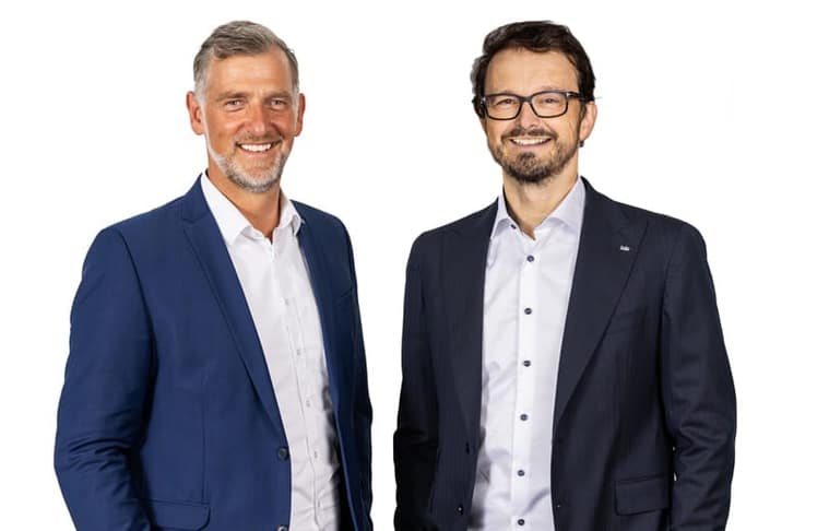 (Noch-)Geschäftsführer Simon Meinschad (l.) und Inhaber Werner Holluschek