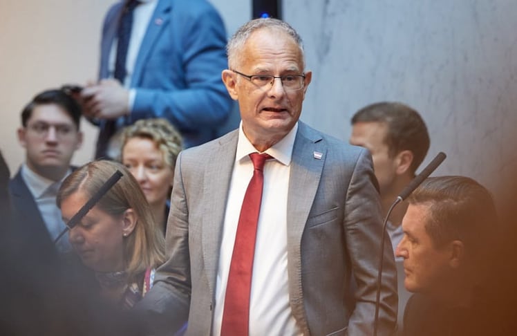 Finanzminister Markus Marterbauer (SPÖ) bei seiner Budgetrede am 10. Juni 2026.