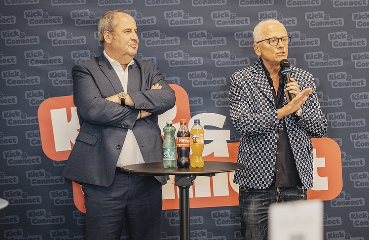Josef Pröll (links) und Andy Marek © werbedrogerie.at