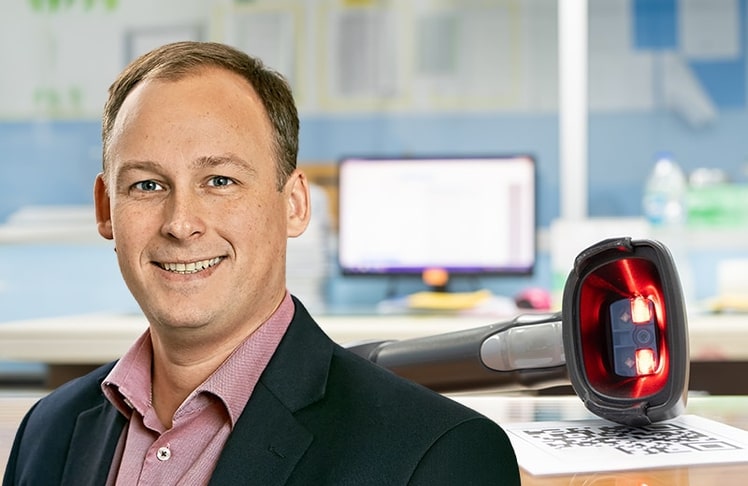 Christian Lauer, Bereichsleiter und 2D-Experte bei GS1 Austria.