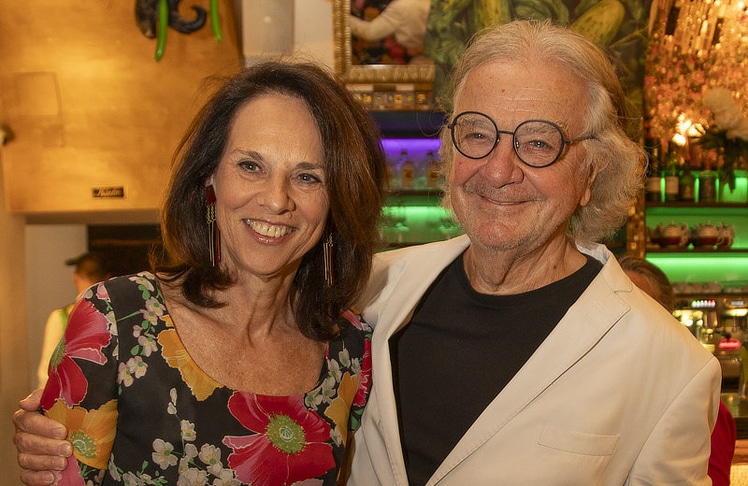 Moderatorin Vera Russwurm und Fernsehproduzent Peter Hofbauer.