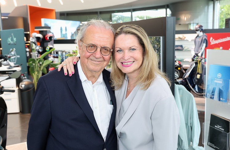 Hans Peter Spak und Raphaela Vallon-Sattler © Katharina Schiffl