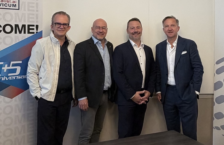 V.l.n.r.: Thomas W. Albrecht, Daniel Knuchel, Andreas Draxler und Andreas Kornberger © Advicum Consulting