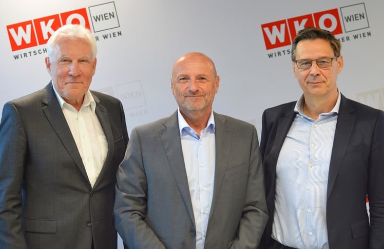 Michael Pisecky (WK Wien), Paul Steurer (GBV), Alexander Bosak (Exploreal)
