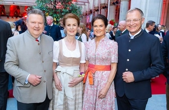 3.300 Ballgäste brachten oberösterreichischen Glanz ins Wiener Rathaus