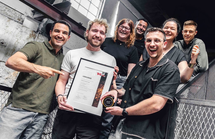 Das Projektteam von valantic Austria durfte sich über die Höchstwertung von fünf Punkten freuen.