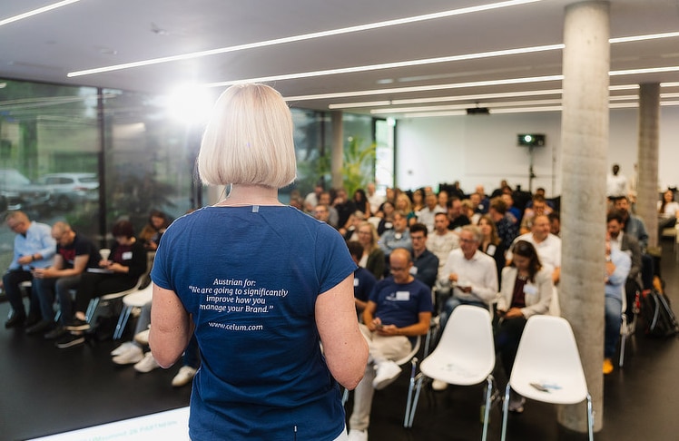 Beim Summit mit dabei waren mehr als 90 Kund:innen, Partner:innen, Expert:innen und Mitarbeiter:innen von Celum.
