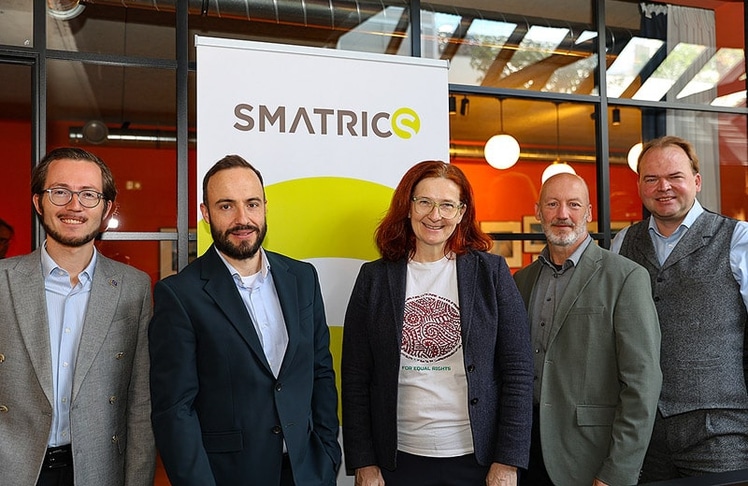 V.l.n.r.: Philipp Wieser, Hans-Jürgen Salmhofer, Sigrid Stagl, Daniel 
Hantigk und Hauke Hinrichs