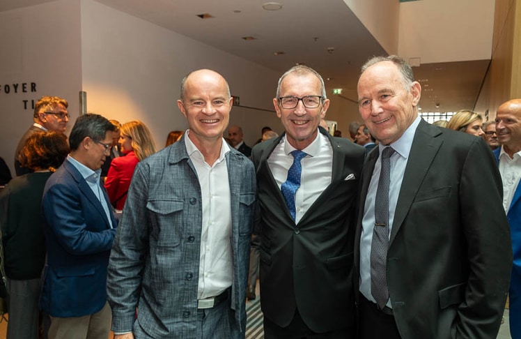 V.l.n.r.: Andreas Jenewein, Andreas Altmann und Franz Pegger © LEADERSNET/M. Kaltenböck