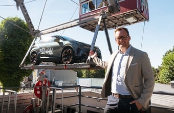 Warum Cupra den Raval am Wiener Riesenrad inszeniert