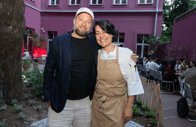 Christian Lainer und Lauryn Therin