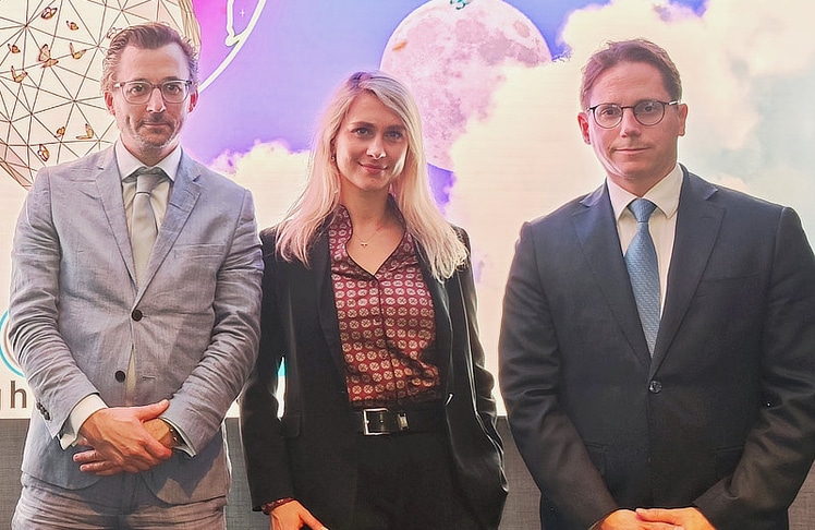V.l.n.r.: Harald Widhalm, Liliane Zillner und Martin Andreas.