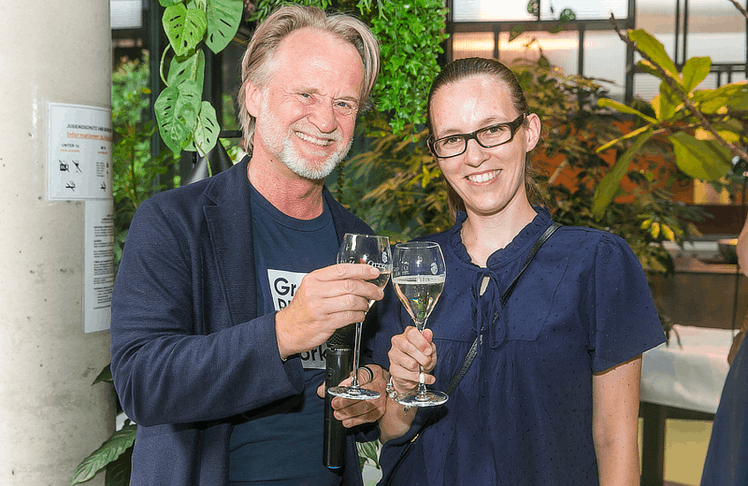 Jörg Spreitzer (Managing Director bei Great Place To Work) und Sandra Panhans (Senior Customer Success Managerin Great Place To Work)