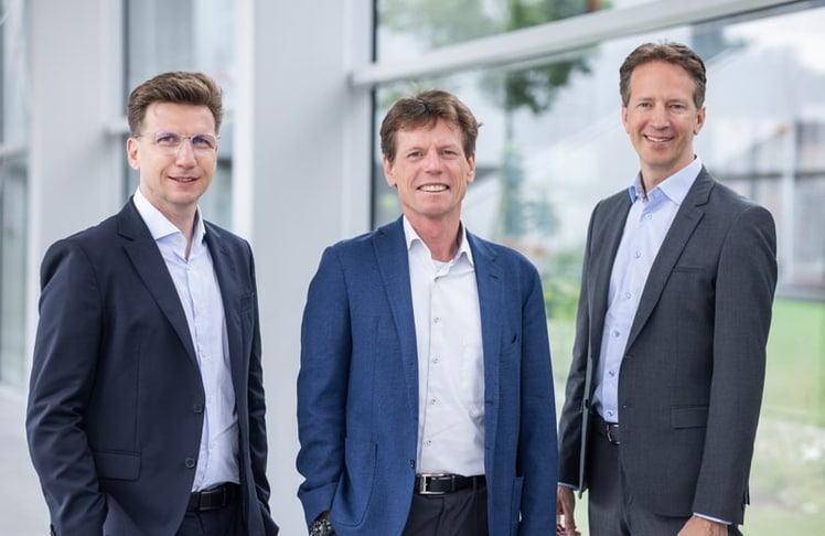 V.l.n.r.: David Gedlička, Hannes Maurer und Alexander Nekolar