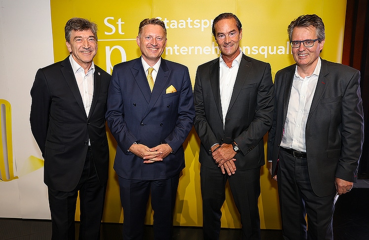 V.l.n.r.: Christoph Mondl, Roland Weinert, Werner Paar und Franz Peter Walder © LEADERSNET/G. Langegger