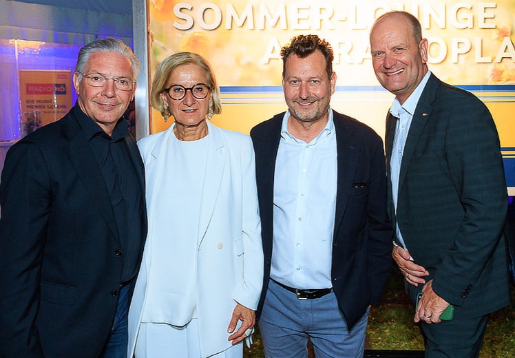300 hochkarätige Gäste netzwerkten bei der ORF NÖ Sommerlounge