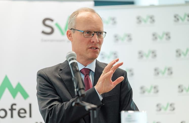Alexander Biach bei den SVS Gipfelgesprächen im Mai 2026