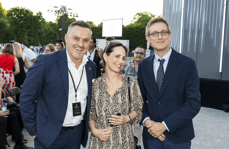 V.l.n.r.: Klaus Panholzer, Katinka Keckeis und Ralph Gleis  © SKB / Stefan Joham