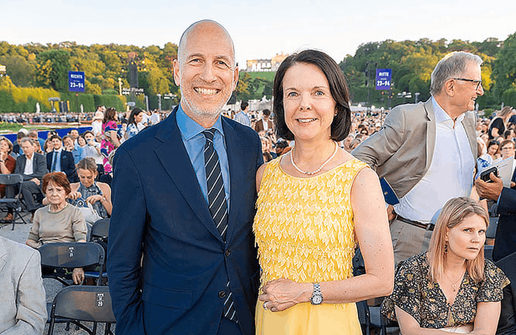 Martin Kocher und Ehefrau Natalie © Andreas Tischler