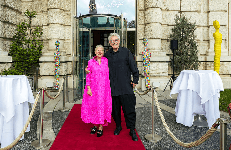 Veronika Doppler und Partner Christian Domschitz 