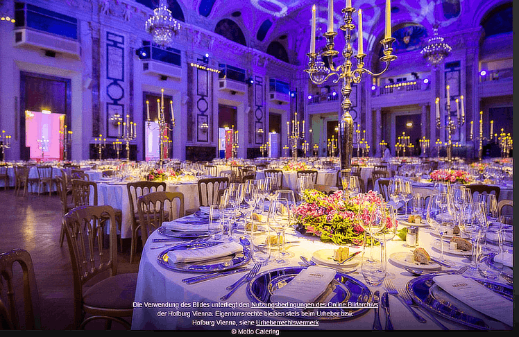 Der Festsaal © Motto Catering