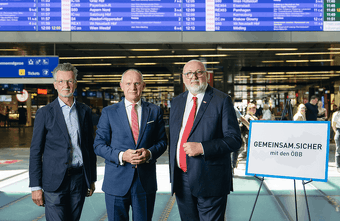 ÖBB und Innenministerium unterzeichnen neue Vereinbarung für sichere Bahnhöfe