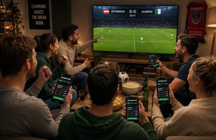 Sportwetten werden hierzulande oft als gesellschaftliches Ereignis gesehen. (Symbolbild) © KI-generiert mit ChatGPT von OpenAI