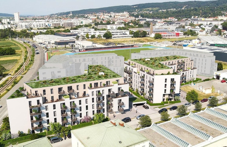 Startschuss für das Buwog-Projekt "Zielgerade" in Eisenstadt © architurbo