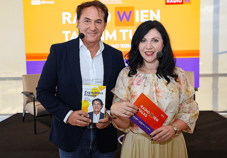 Der Radio Wien Talk im Turm über das übersehene Glück