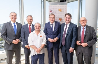 Ringturmverhüllung macht heuer Appetit auf Moldau