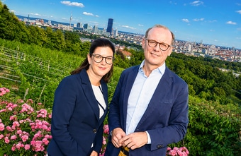 RLB NÖ-Wien lud zur KMU Summer Lounge mit Blick über Wien