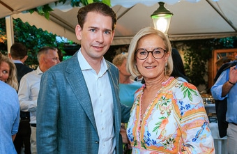Bei Johanna Mikl-Leitners Heurigenfest gab sich die Prominenz ein Stelldichein