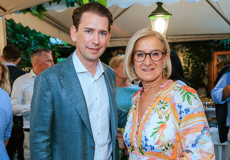 Bei Johanna Mikl-Leitners Heurigenfest gab sich die Prominenz ein Stelldichein