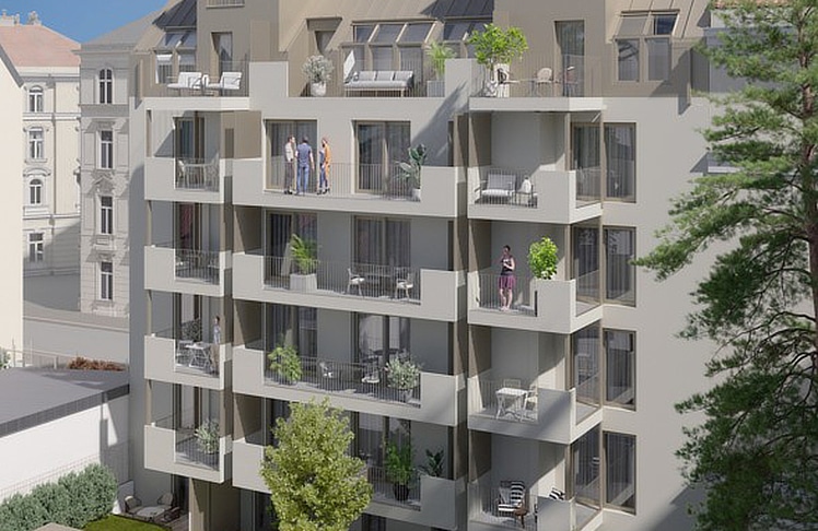 ÖRAG vermarktet das Neubauprojekt "Marnodrei" in Wien-Penzing © Walter Real Estate